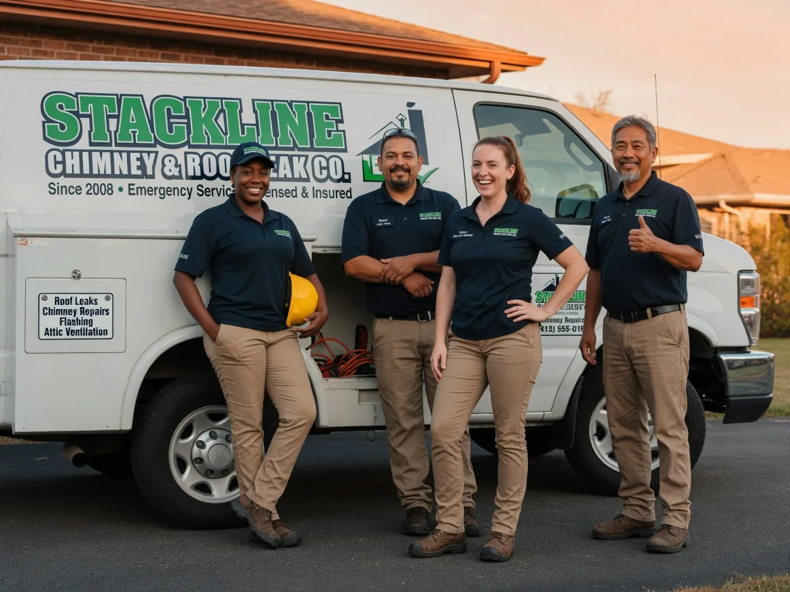 Chimney flashing repair company in Fenton, IA
